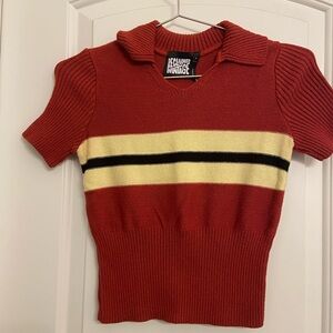 Reclaimed Vintage Red Knit Sweater